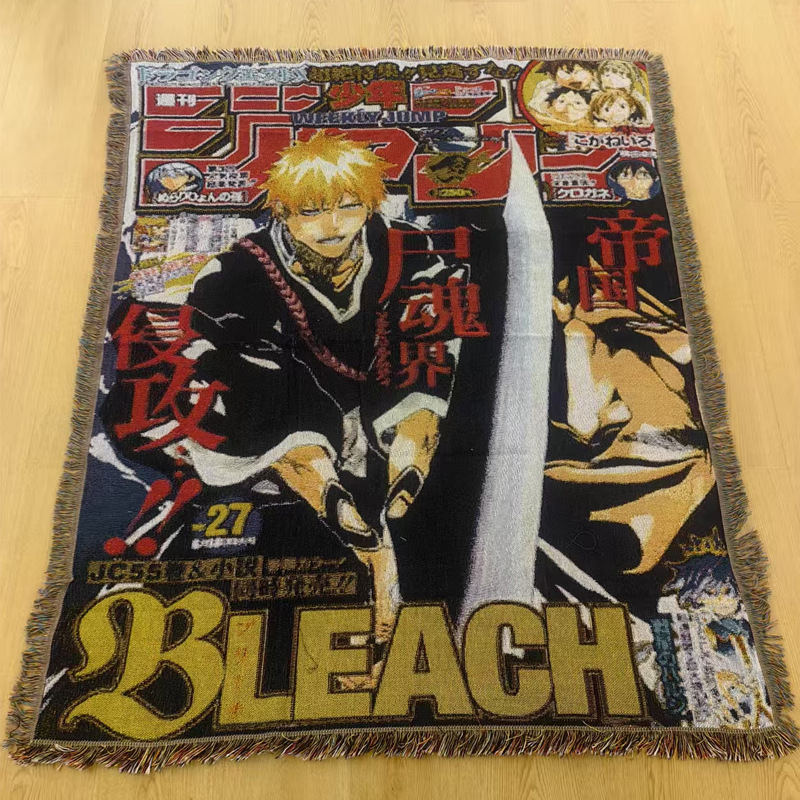 Karikatūras dīvāna pleds ar pūdelēm — poliestera kokvilnas maisījums, 1000–1499 g, visu sezonu, pielāgota