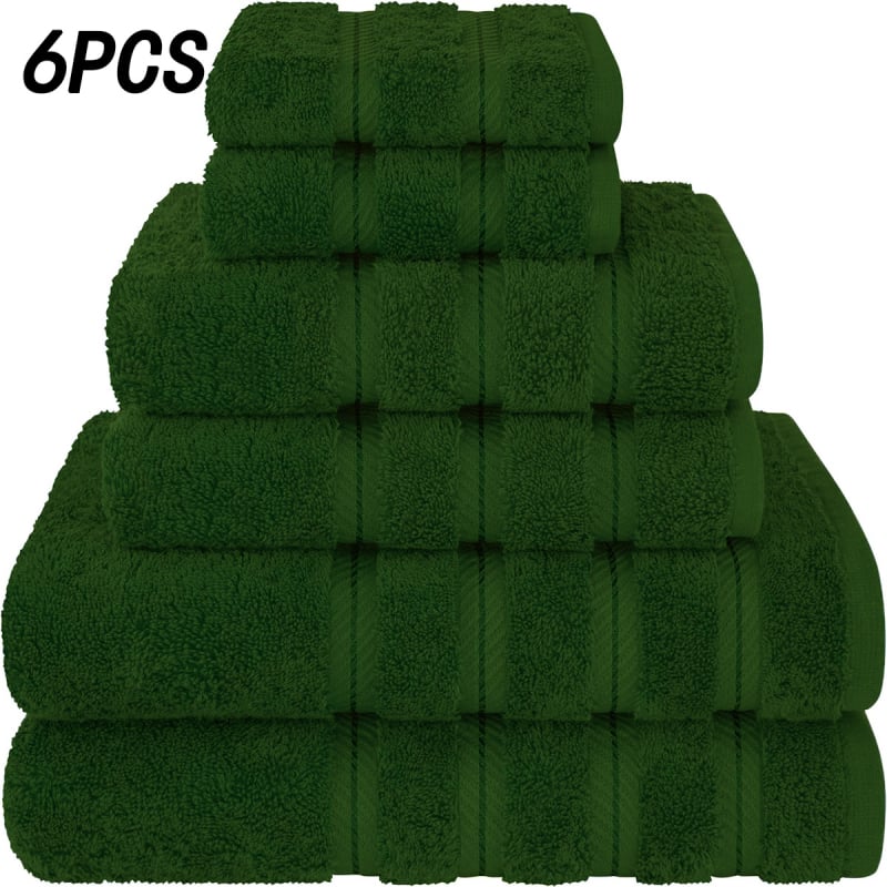 Kopā dvieļu komplekts no tīras kokvilnas dāvanas kastē, 32s diegi, 500–600 g katram dvieļim, logotipa drukāšana pieejama