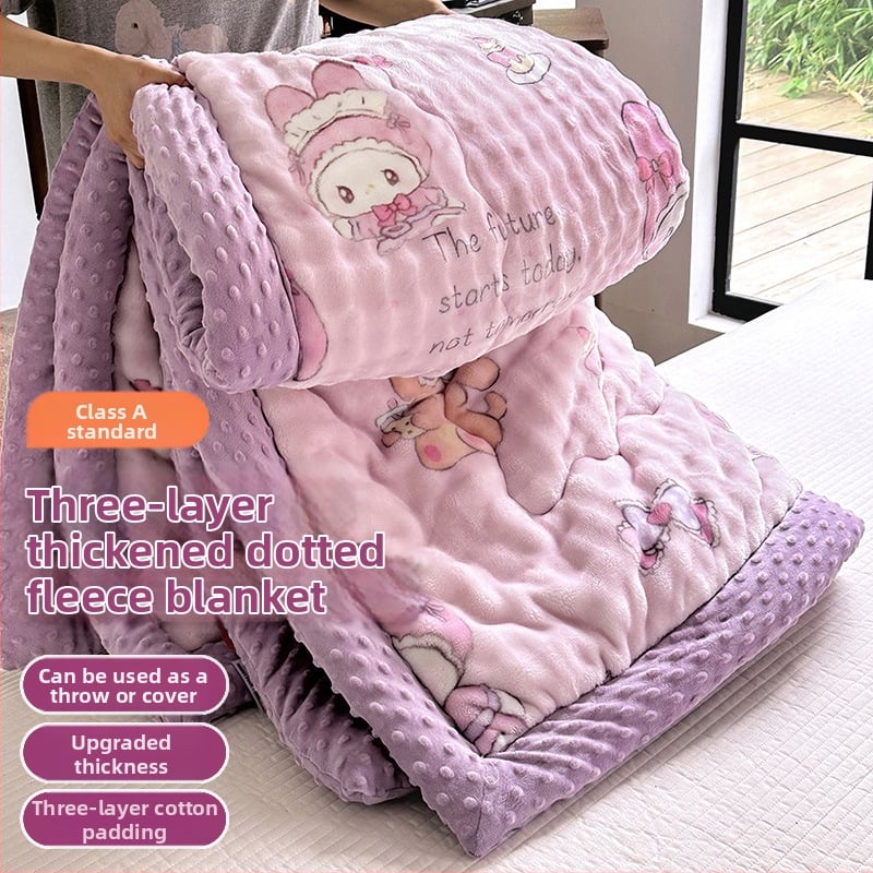 Piena velveta trīsslāņu segu, pildījums sojas šķiedra, Twill audums, ziema, 3–3,5 kg