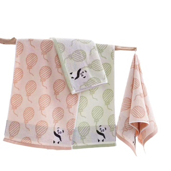 Tīrs kokvilnas vannas un sejas dvielis — Žakarda audums, 100–120 g, absorbējošs, ātri žūst