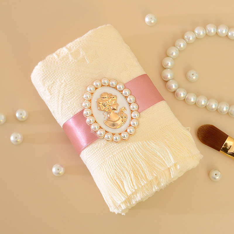 Giote Medvilninis tassel dovanų rankšluostis bridesmaid — vestuvinė dovana, supakuota