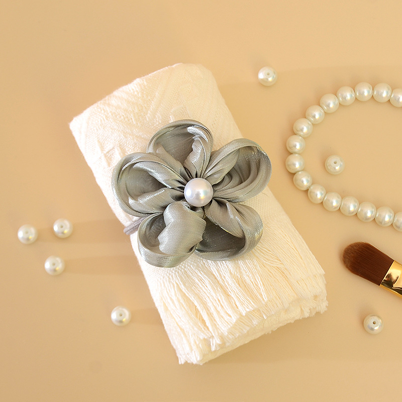 Giote Medvilninis tassel dovanų rankšluostis bridesmaid — vestuvinė dovana, supakuota