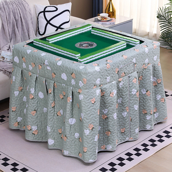 Mahjong galda pārklājs no poliestera un kokvilnas – mūsdienīgs minimālisma stils, pielāgojams