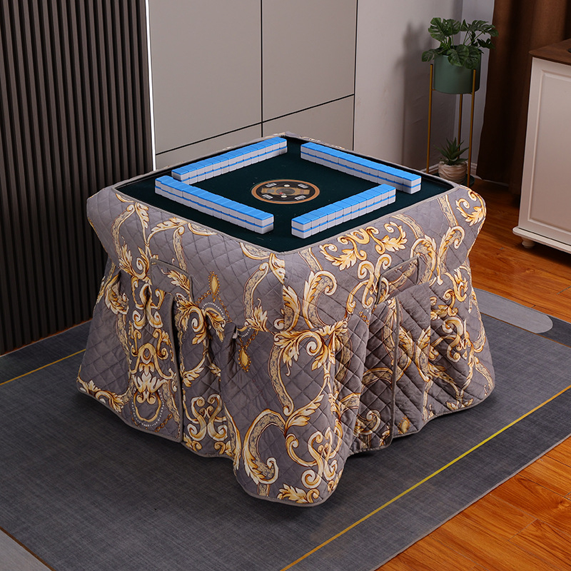 Mahjong galda pārklājs no poliestera un kokvilnas – mūsdienīgs minimālisma stils, pielāgojams