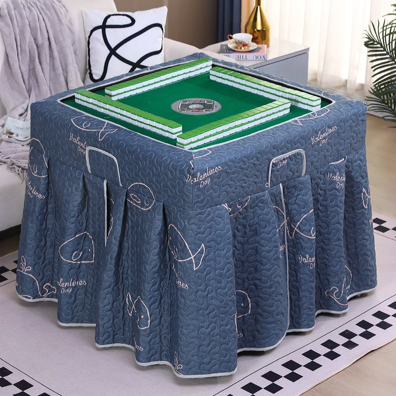 Mahjong galda pārklājs no poliestera un kokvilnas – mūsdienīgs minimālisma stils, pielāgojams