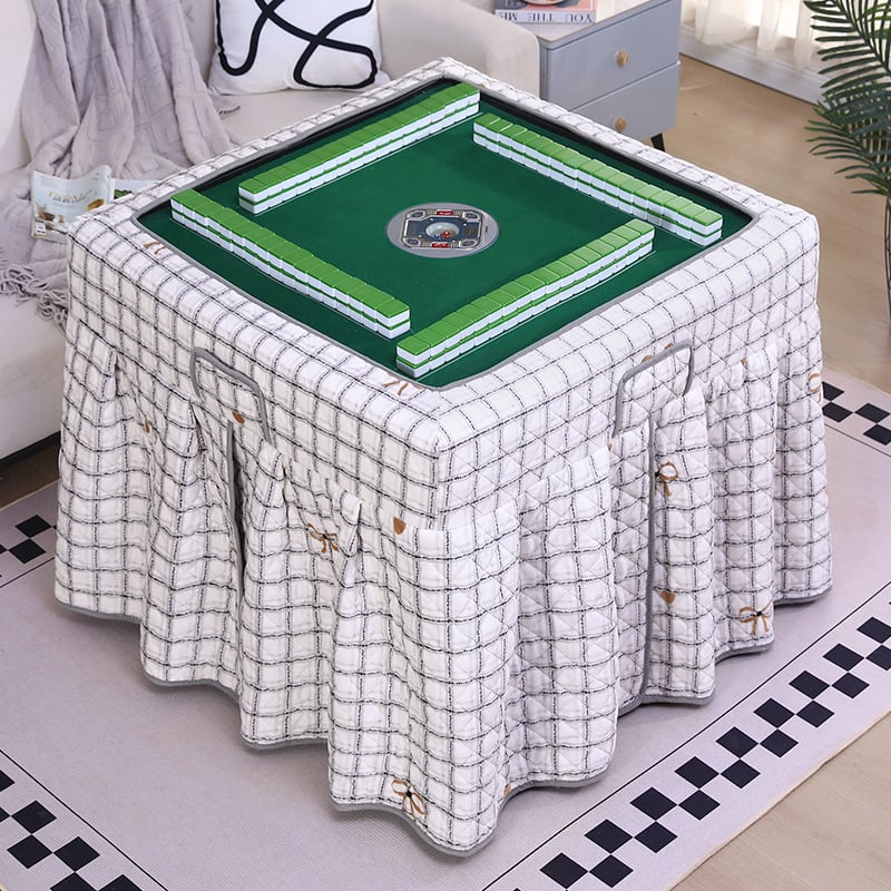Mahjong galda pārklājs no poliestera un kokvilnas – mūsdienīgs minimālisma stils, pielāgojams