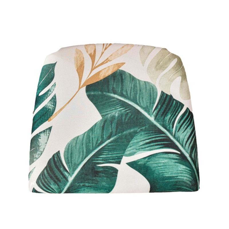 Poliészter székfedő, négyzet alakú csúszásmentes, étkezőkhöz, dekoratív, nordic stílusú