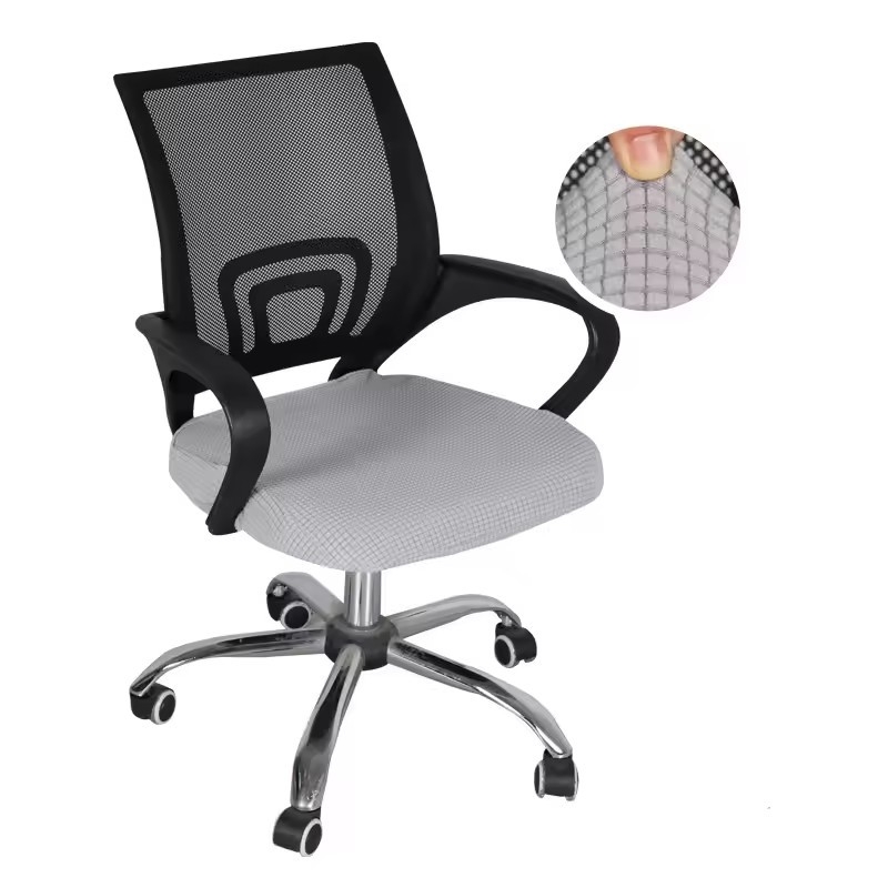 Székfedő, négyszögletes forma, rács mintázat, modern minimalista stílus, anyag: kukorica rost