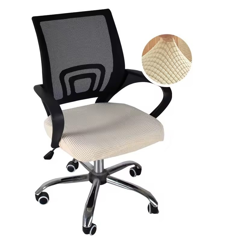 Székfedő, négyszögletes forma, rács mintázat, modern minimalista stílus, anyag: kukorica rost