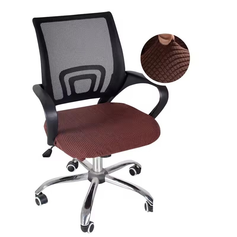 Székfedő, négyszögletes forma, rács mintázat, modern minimalista stílus, anyag: kukorica rost