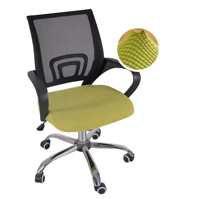 Székfedő, négyszögletes forma, rács mintázat, modern minimalista stílus, anyag: kukorica rost