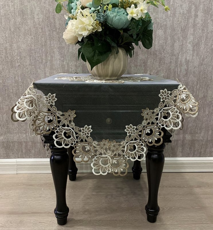 Naktsgaldiņa pārsegs (poliesters, Huixin embroidery, putekļu aizsardzība mēbelēm)