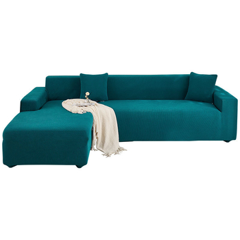 Kanapévédő – teljes készlet sarokkanapéra, minimalist stílus, Pad Style modell, kevert anyag