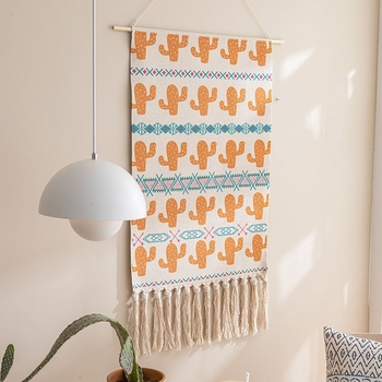 Prancūziško stiliaus aukštos kokybės pakabinama paveikslas iš medvilnės ir lino, abstraktus raštas, rėmas iš smėlio akmens, poliesterio pagrindas, tinkama svetainei