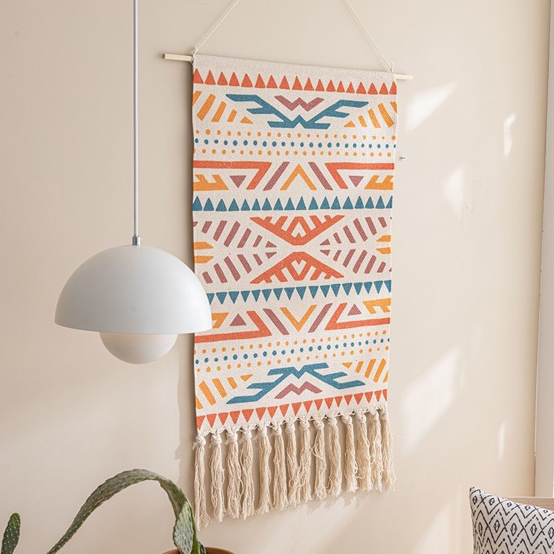 Prancūziško stiliaus aukštos kokybės pakabinama paveikslas iš medvilnės ir lino, abstraktus raštas, rėmas iš smėlio akmens, poliesterio pagrindas, tinkama svetainei