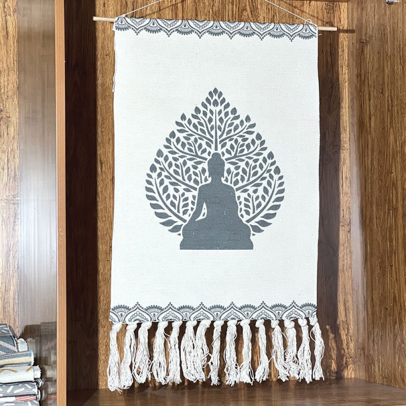 Prancūziško stiliaus aukštos kokybės pakabinama paveikslas iš medvilnės ir lino, abstraktus raštas, rėmas iš smėlio akmens, poliesterio pagrindas, tinkama svetainei