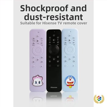 Hisense attālās vadības aizsargpārsegs CRF3B61 — Silikons, vienkāršs un mūsdienīgs stils; Tehniskās specifikācijas: Materiāls: Silikons; Galvenā auduma sastāva: Kokvilna; Kategorija: attālo vadības vāciņš