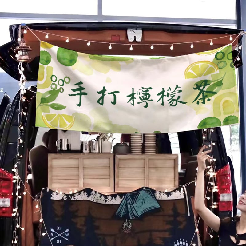 Tapiserija tirdzniecības stendam, taisnstūra formas audums no kokvilnas un lina ar 81–90% kaņepes, mūsdienīgs minimālisks sienas aizkars, digitālā termiskā pārnešana