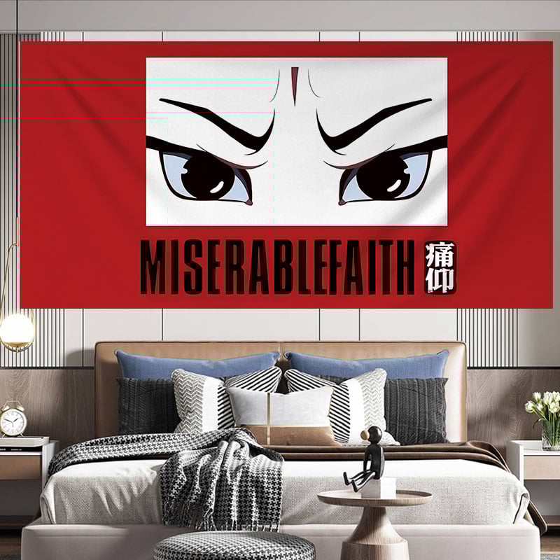 Tapiserija - poliesteres sienas dekors ar ainavu motīvu, taisnstūra forma, neadītā audums, Nacionālais vējš stils; 91–100% poliestera saturs; piemērota dzīvojamai istabai, guļamistabai, ārējiem telpām, restorāniem, vannas istabai, balkoniem, bērnu istabai