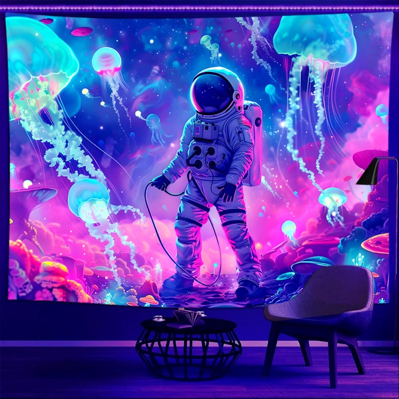 Poliestera sienas gobelis – taisnstūra forma, digitālā termo pārneses druka, mašīnā mazgājams, licencēta privātā zīme