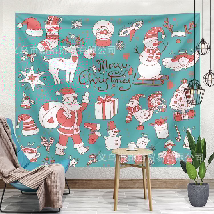 Poliesteru šķiedru gobelēns; mašīnveidīgā austs; taisnstūra forma; ainavu raksts; roku mazgāšana