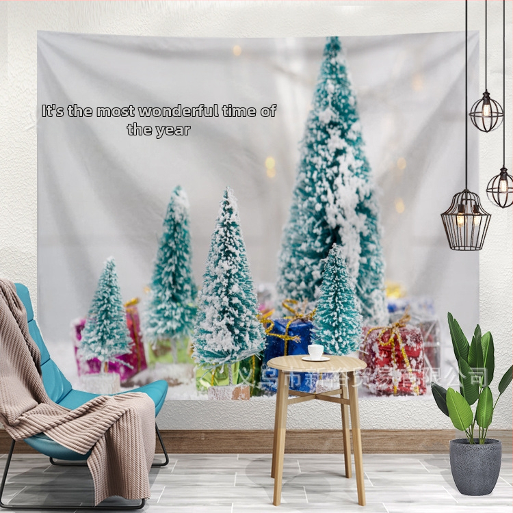 Poliesteru šķiedru gobelēns; mašīnveidīgā austs; taisnstūra forma; ainavu raksts; roku mazgāšana