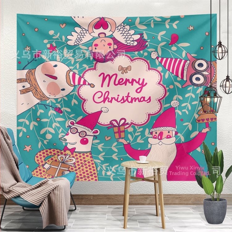 Poliesteru šķiedru gobelēns; mašīnveidīgā austs; taisnstūra forma; ainavu raksts; roku mazgāšana