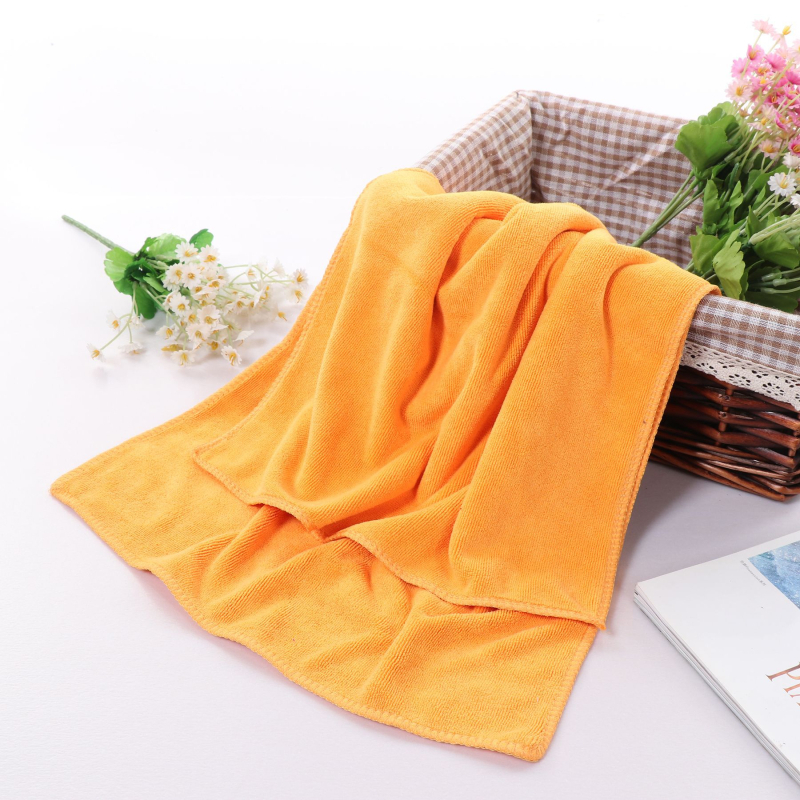 Biezināts absorpijas dvielis skaistumkopšanas salonam un frizētavām, plakanais audums, ultrafinas šķiedras, 50–80 g, logotipa pielāgošana