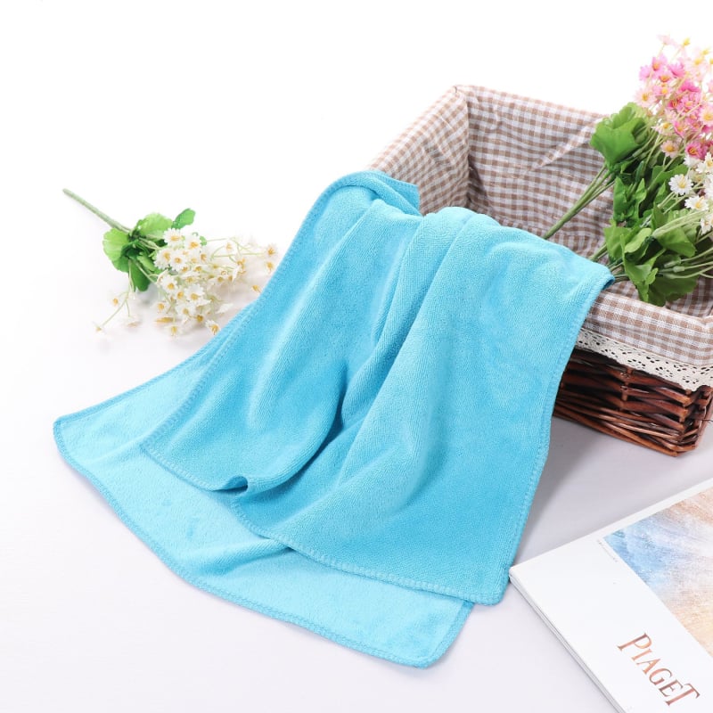 Biezināts absorpijas dvielis skaistumkopšanas salonam un frizētavām, plakanais audums, ultrafinas šķiedras, 50–80 g, logotipa pielāgošana