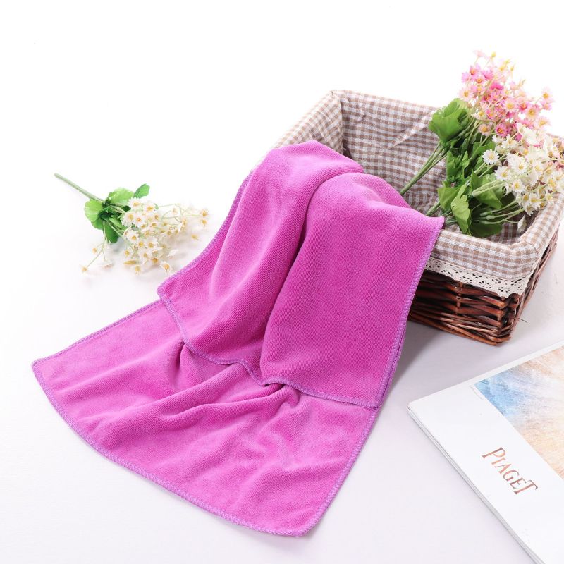 Biezināts absorpijas dvielis skaistumkopšanas salonam un frizētavām, plakanais audums, ultrafinas šķiedras, 50–80 g, logotipa pielāgošana