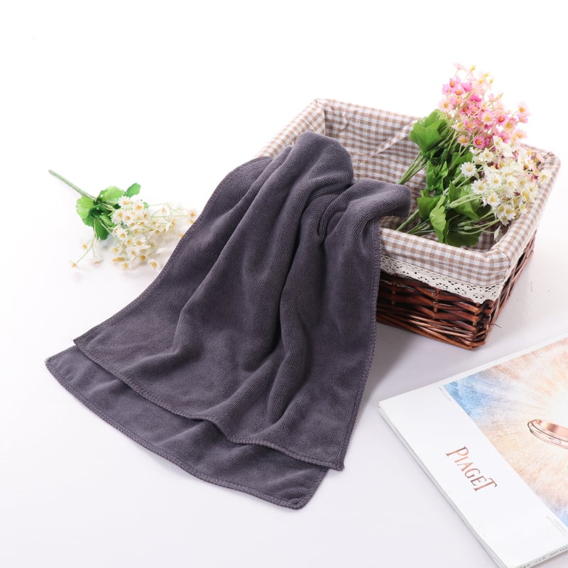 Biezināts absorpijas dvielis skaistumkopšanas salonam un frizētavām, plakanais audums, ultrafinas šķiedras, 50–80 g, logotipa pielāgošana