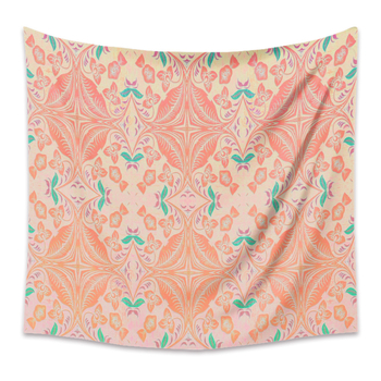 Gobelis Bohemijas mandala, Poliesteris, Mehāniski austs, Taisnstūra forma, Mazgāšana ar mašīnu