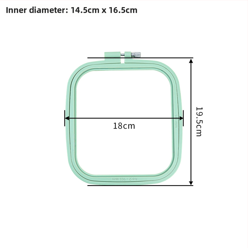 Krustdūrienu komplekts ar ABS plastmasas riņķi, 11CT audums, motīvs: personāži, DIY šūšana