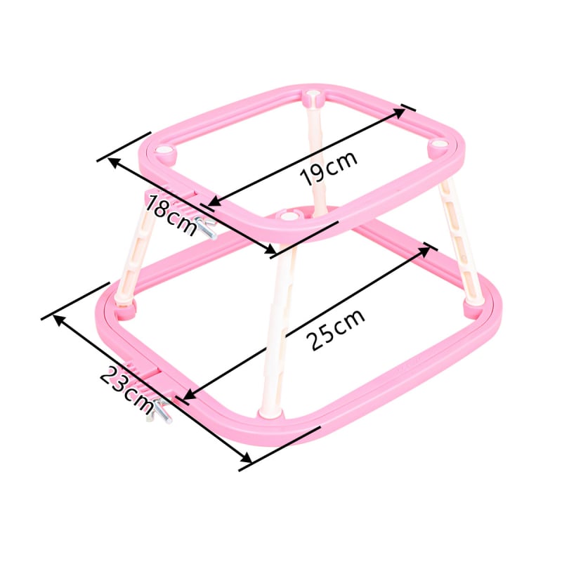 Krustdūrienu komplekts ar ABS plastmasas riņķi, 11CT audums, motīvs: personāži, DIY šūšana