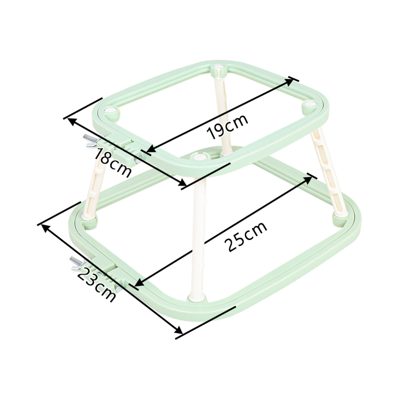 Krustdūrienu komplekts ar ABS plastmasas riņķi, 11CT audums, motīvs: personāži, DIY šūšana