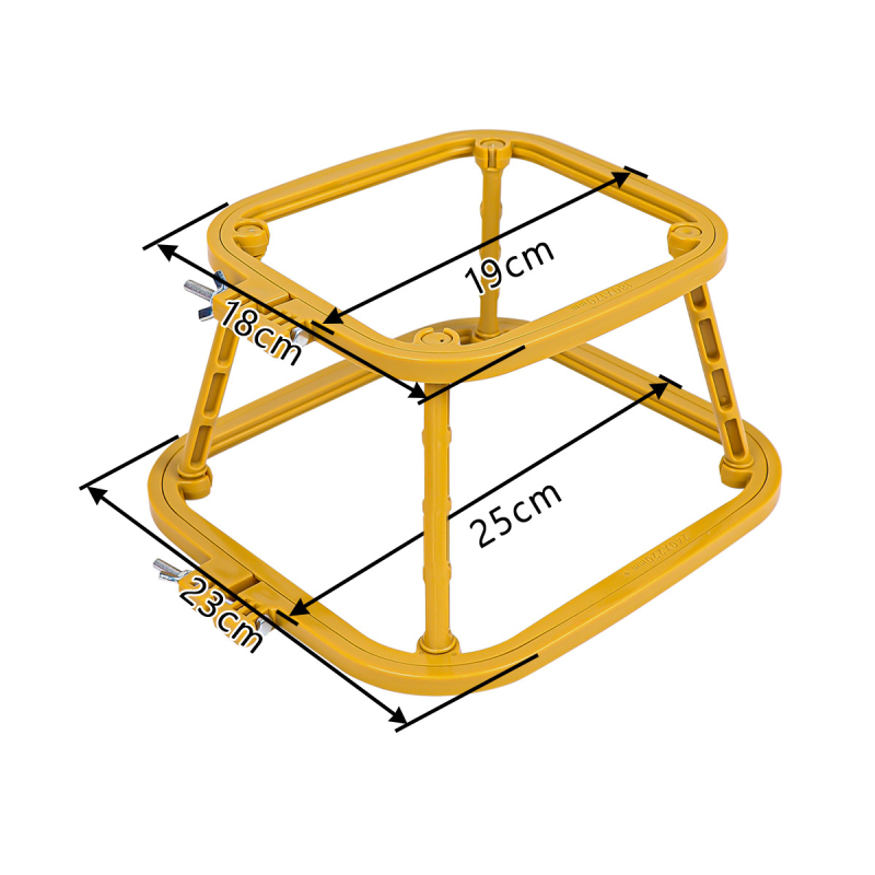 Krustdūrienu komplekts ar ABS plastmasas riņķi, 11CT audums, motīvs: personāži, DIY šūšana