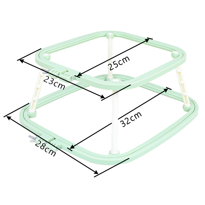 Krustdūrienu komplekts ar ABS plastmasas riņķi, 11CT audums, motīvs: personāži, DIY šūšana
