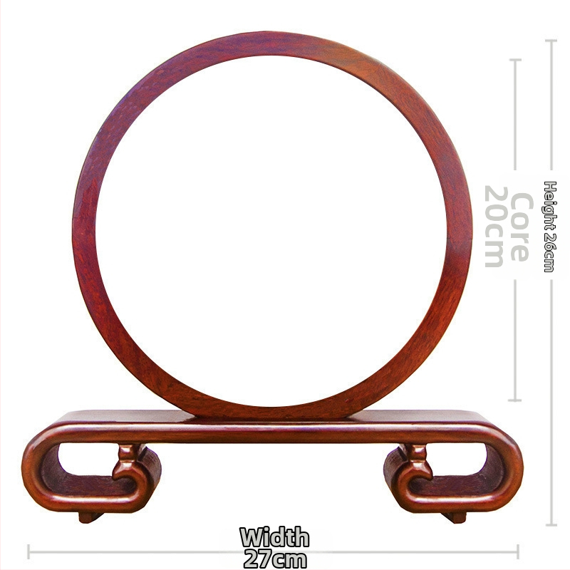 Koka rāmis, divpusējs fotoraams ar Suzhou izšuvumu, plastmasas plāksne, ziedu/zaļumu raksts, etnisks stils