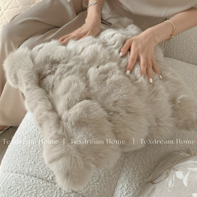 Spilvena vāciņš, plīša materiāls, sērija 653, vienkrāsains raksts, dzīvojamā istaba