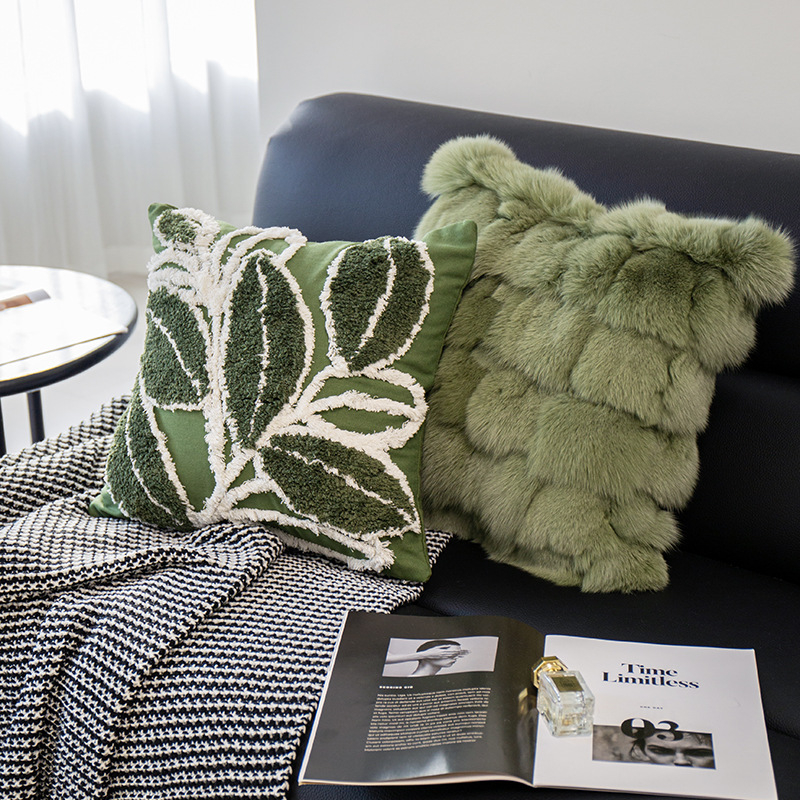 Spilvena vāciņš, plīša materiāls, sērija 653, vienkrāsains raksts, dzīvojamā istaba