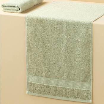 Prosop în cutie cadou, 90 g bumbac cu fibre lungi, țesătură simplă, fir pieptănat, logo personalizabil