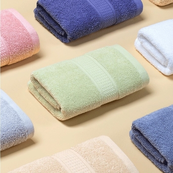 Prosop în cutie cadou, 90 g bumbac cu fibre lungi, țesătură simplă, fir pieptănat, logo personalizabil