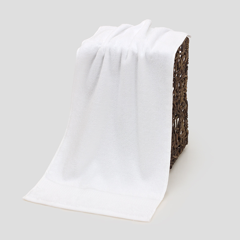 Prosop în cutie cadou, 90 g bumbac cu fibre lungi, țesătură simplă, fir pieptănat, logo personalizabil