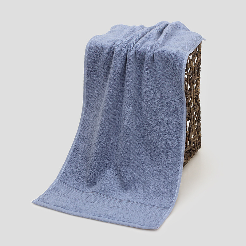 Prosop în cutie cadou, 90 g bumbac cu fibre lungi, țesătură simplă, fir pieptănat, logo personalizabil