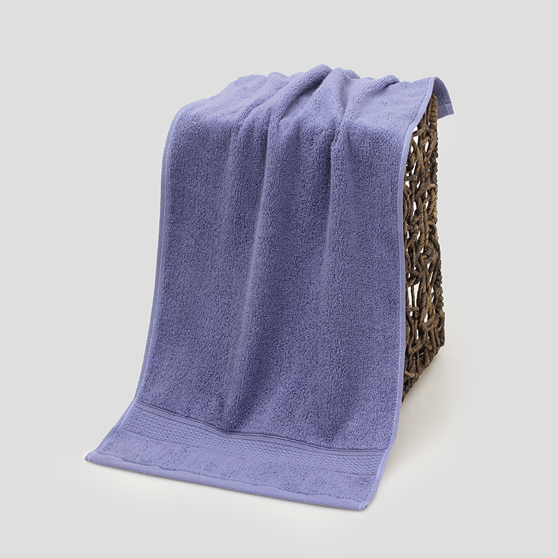 Prosop în cutie cadou, 90 g bumbac cu fibre lungi, țesătură simplă, fir pieptănat, logo personalizabil