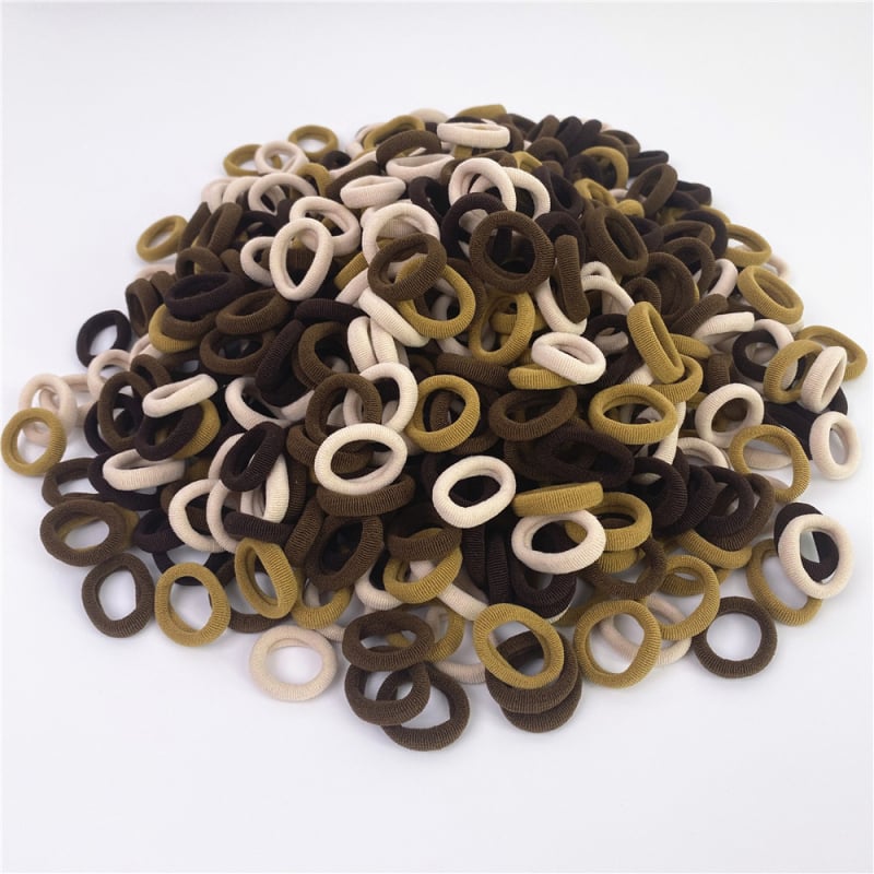 Dvieļu gredzens, adīts audums, augsta elastība, Korejas stila, svaigs un salds dizains (2024. gada vasara)