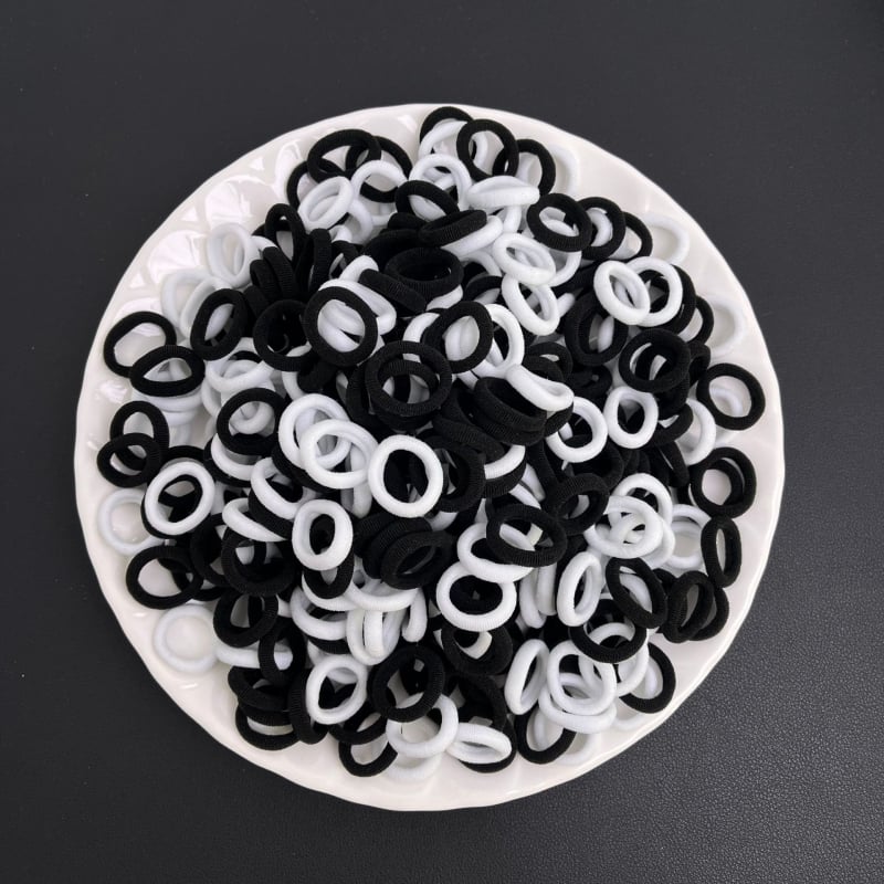 Dvieļu gredzens, adīts audums, augsta elastība, Korejas stila, svaigs un salds dizains (2024. gada vasara)