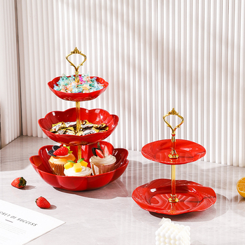 Laijushun augļu plāksne, plastmasa, jauns ķīniešu stils, izlaists 2025. gadā.