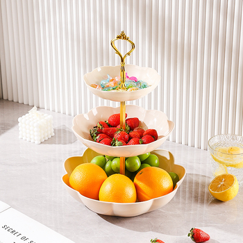 Laijushun augļu plāksne, plastmasa, jauns ķīniešu stils, izlaists 2025. gadā.