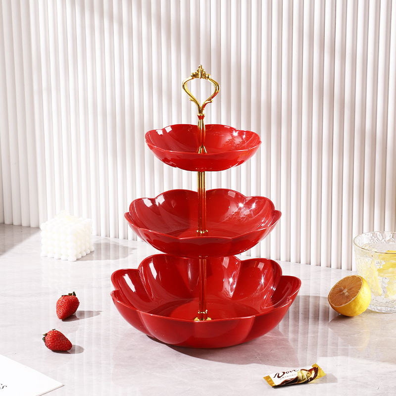 Laijushun augļu plāksne, plastmasa, jauns ķīniešu stils, izlaists 2025. gadā.